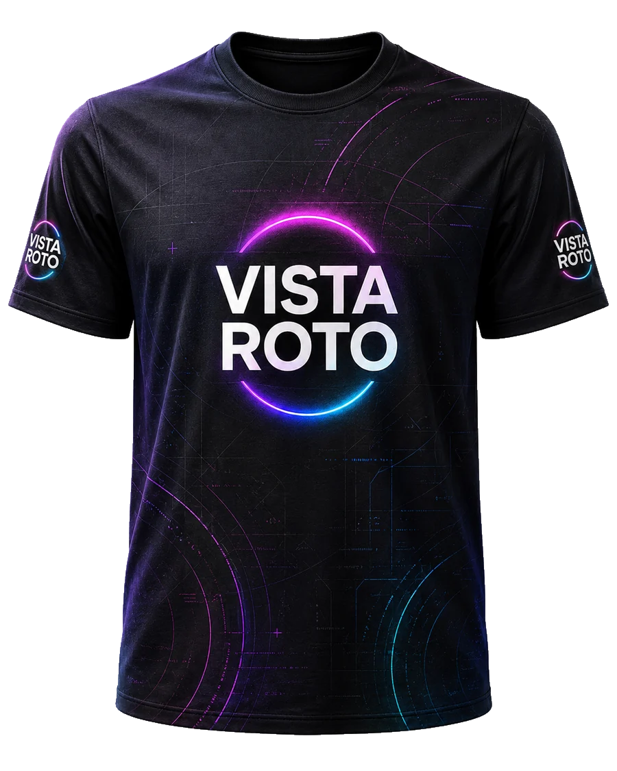 Mockup leve de camiseta Vista Roto com opção de cor